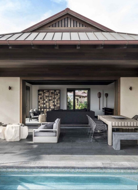 Теплая, уютная атмосфера в резиденции на Гавайях