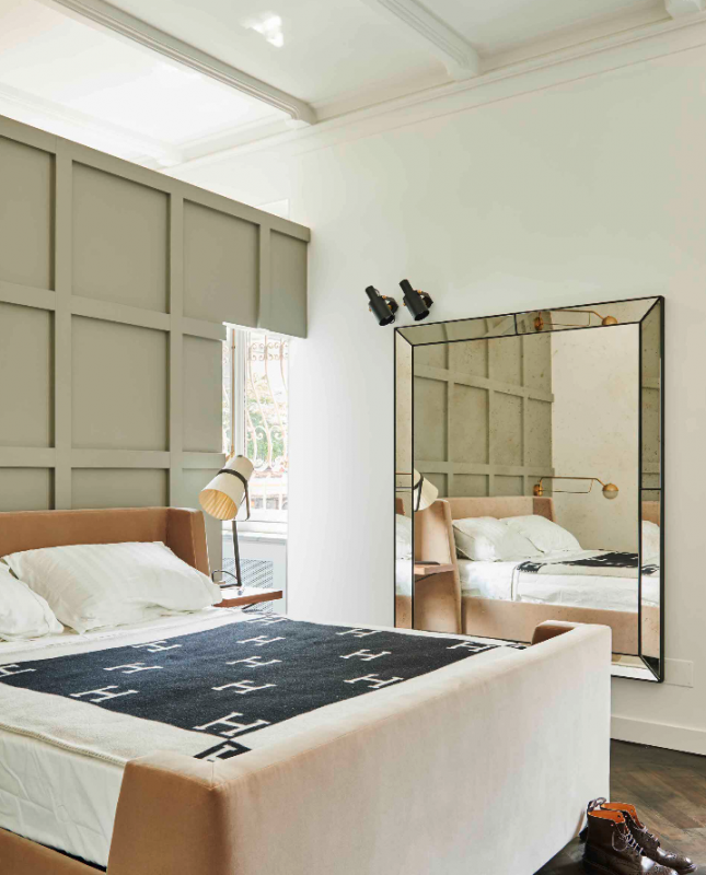 Элементы декора в стиле 50-х в апартаментах в Турине, Италия Элементы декора в стиле 50-х в апартаментах в Турине, Италия