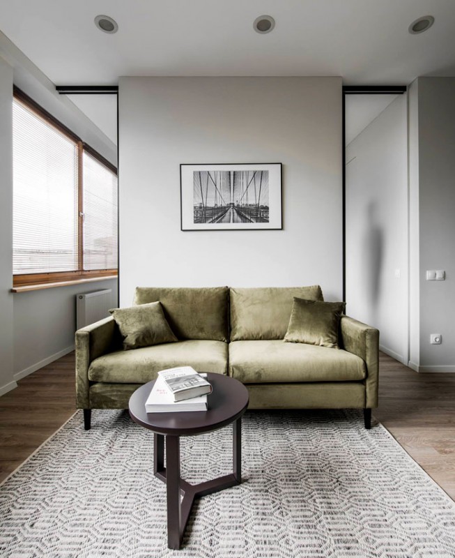 Интерьер литовской квартиры в мягких пастельных тонах