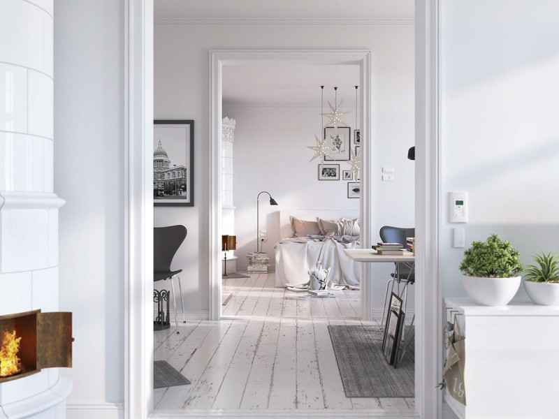 Квартира в скандинавском стиле Квартира в скандинавском стиле