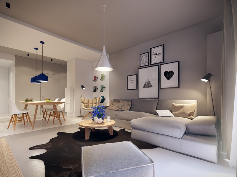 Проект уютной светлой квартиры Проект уютной светлой квартиры