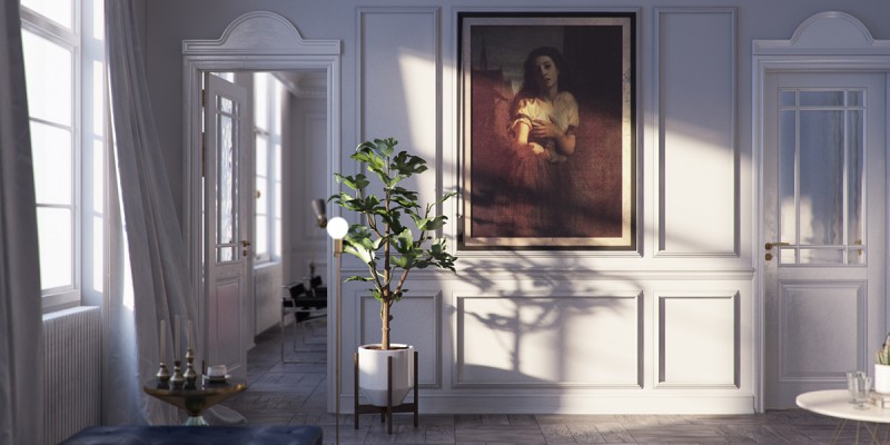 Апартаменты в неоклассическом стиле Апартаменты в неоклассическом стиле