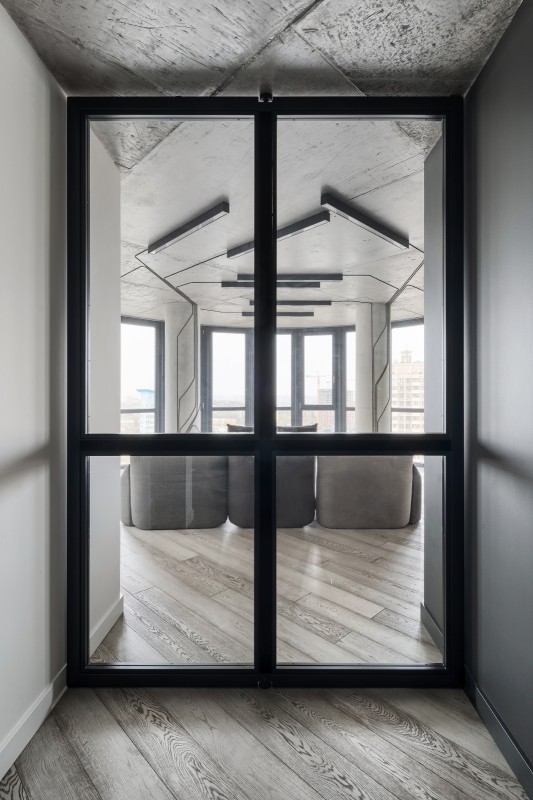 Индустриальный стиль интерьера квартиры