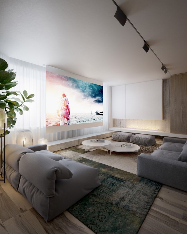 Интерьер стильной квартиры в Киеве