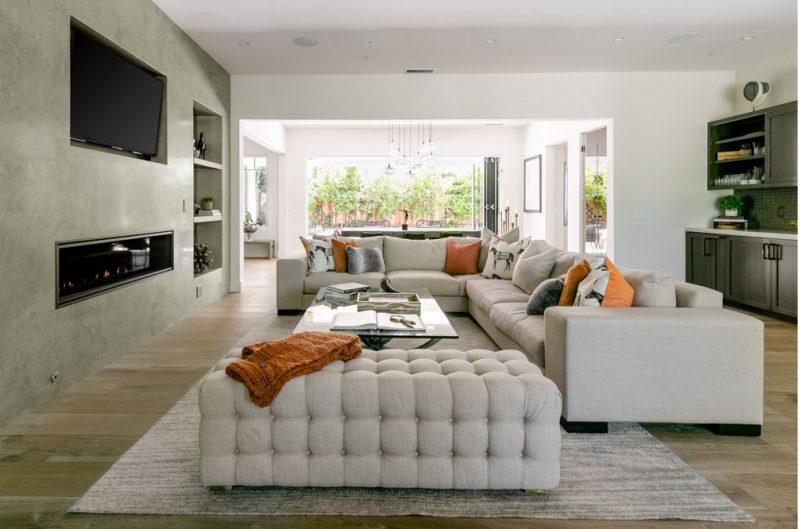 Современный фермерский дом в Сент-Хелине, Калифорния