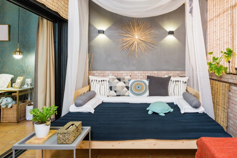 Экзотический интерьер апартаментов в Гуанчжоу