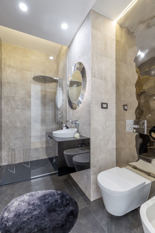 Интерьер комфортного и стильного пентхауса