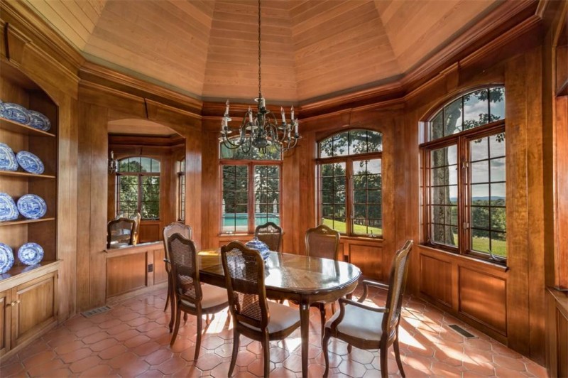 Интерьер особняка в Бернардсвилле, Нью-Джерси Интерьер особняка в Бернардсвилле, Нью-Джерси