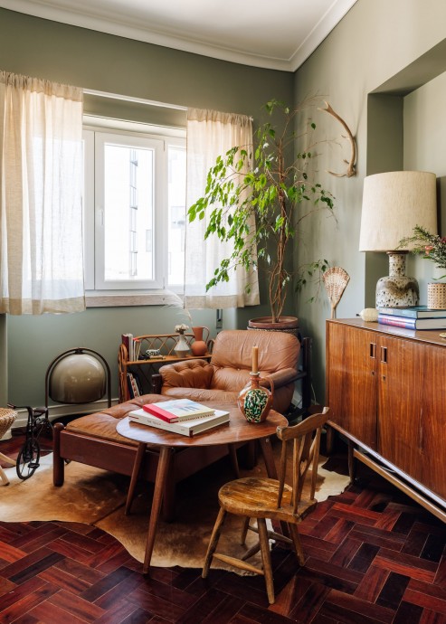 Квартира дизайнера и художницы Жоаны Астольфи в Лиссабоне, Португалия