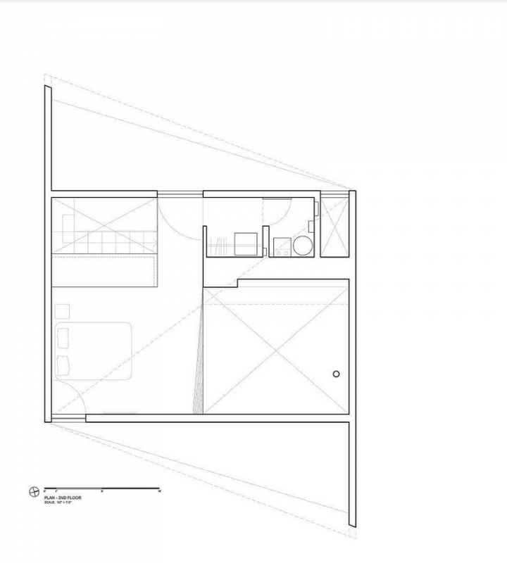 Оригинальная геометрия дома в Нью-Гемпшире Оригинальная геометрия дома в Нью-Гемпшире