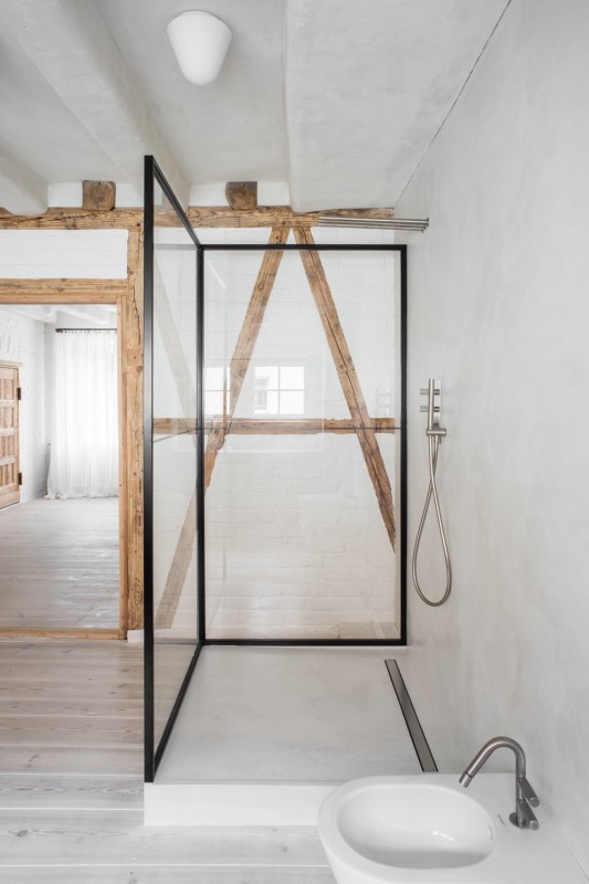 Реконструкция интерьера дома 1923 года постройки в Щецине, Польша