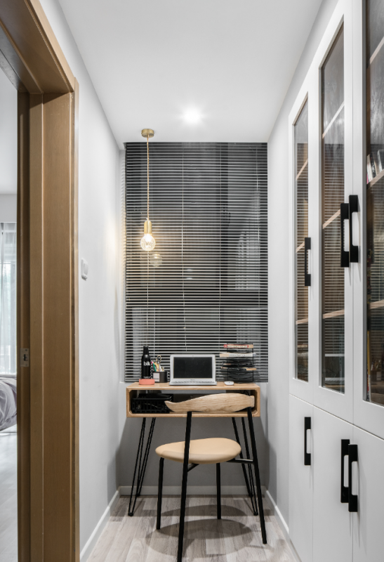 Уютные апартаменты в серо-розовой гамме