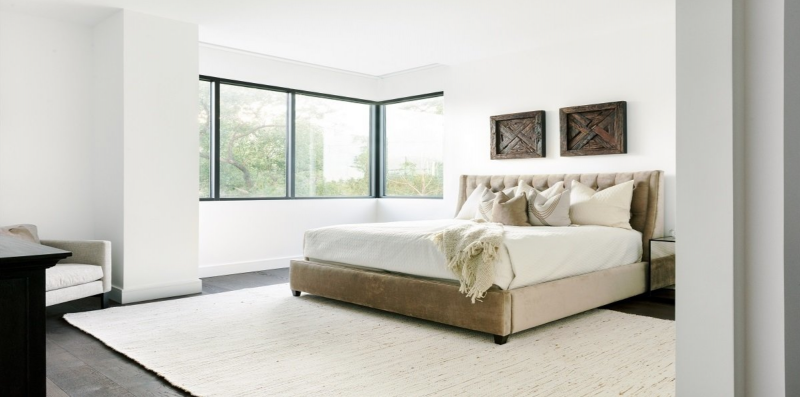 Апартаменты с открытой планировкой и панорамными окнами в Хьюстоне, Техас