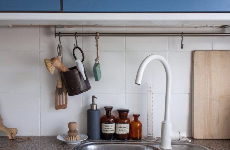 Голландский дом с интересным сочетанием винтажа и современных элементов