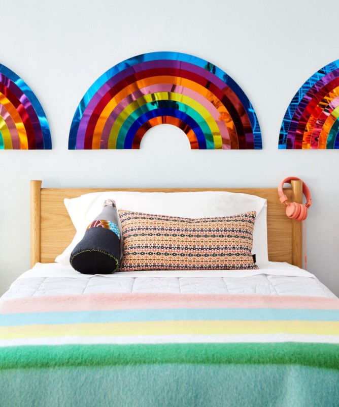 Инсталляция, разработанная в рамках Reach and kinder MODERN в Нью-Йорке под названием «Игривый дом»