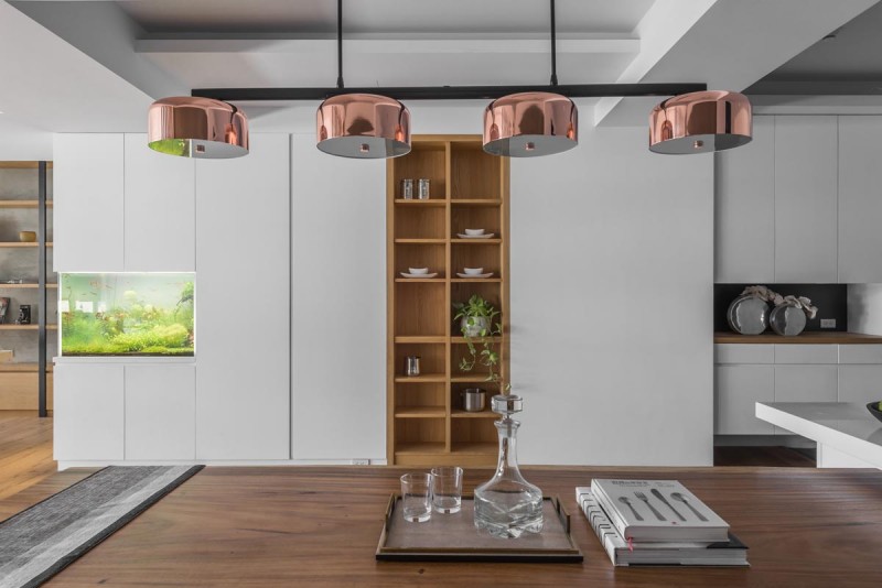 Интерьер апартаментов в городе Таоюань, Тайвань Интерьер апартаментов в городе Таоюань, Тайвань