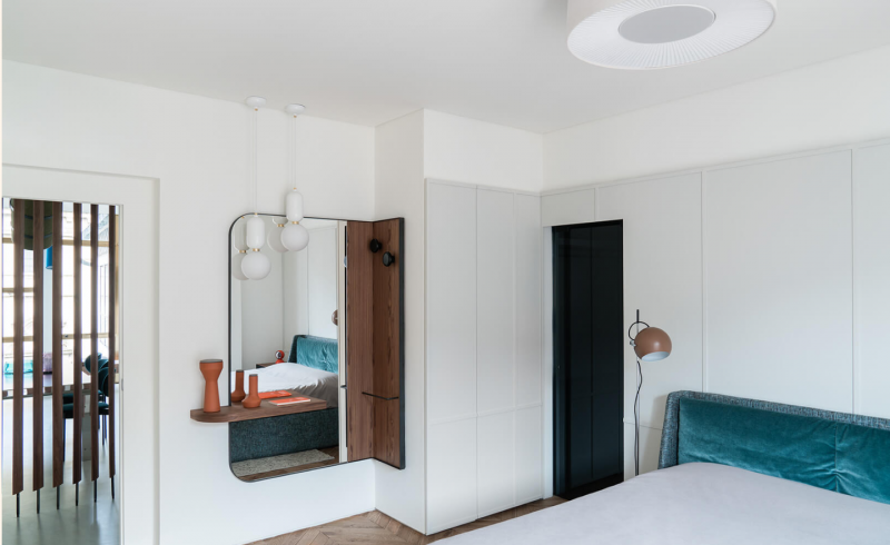 Интерьер апартаментов в Турине, Италия Интерьер апартаментов в Турине, Италия