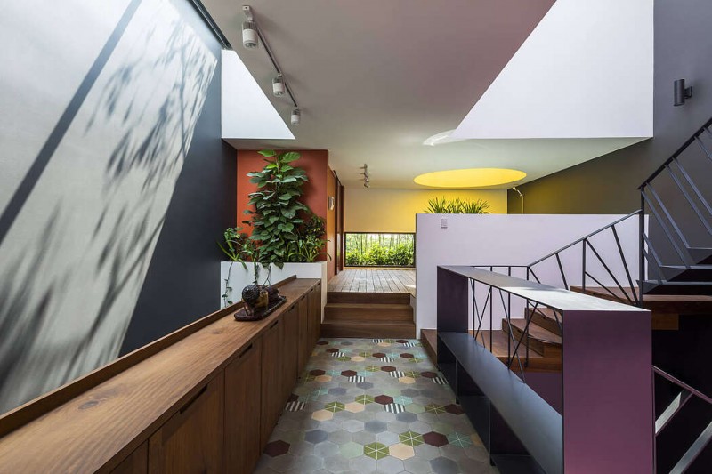 Интерьер дома в городе Хошимин, Вьетнам