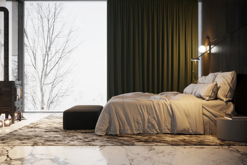 Интерьер спальни Интерьер спальни