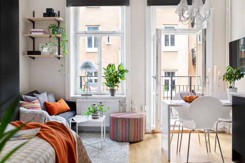 Компактная квартира-студия Компактная квартира-студия