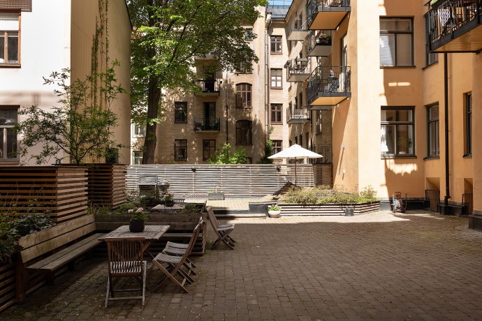 Квартира площадью 43,5 м2 в Стокгольме
