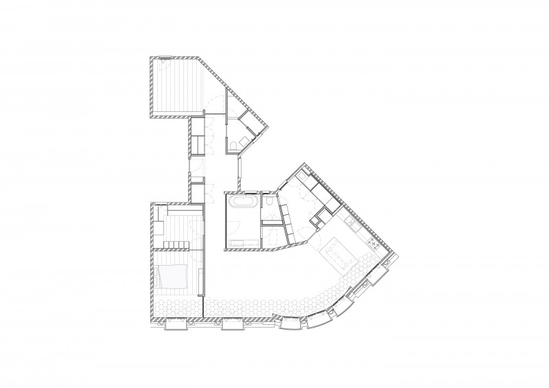 Просторная квартира площадью 110 м2 в Барселоне
