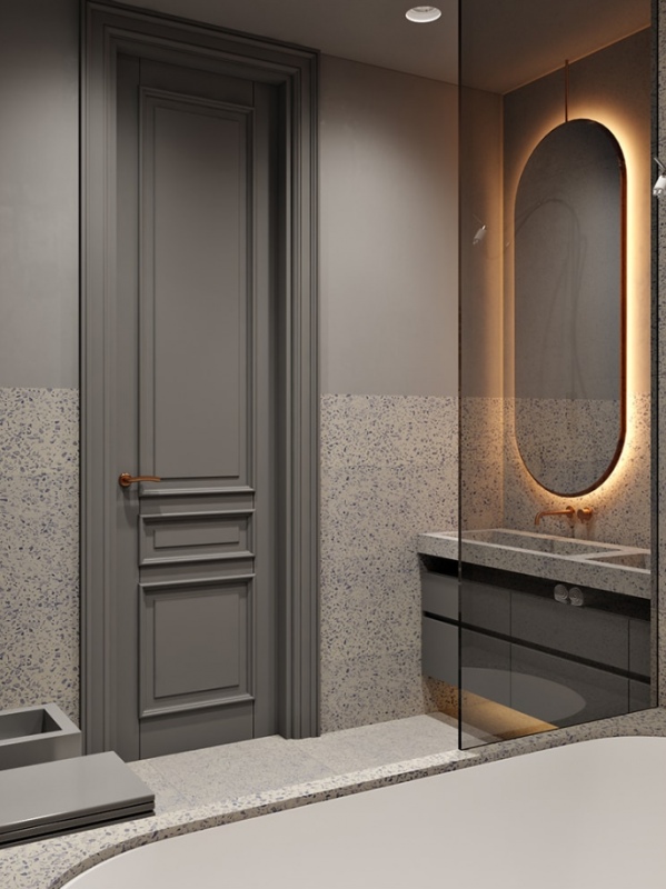 Дизайн-проект квартиры в неоклассическом стиле