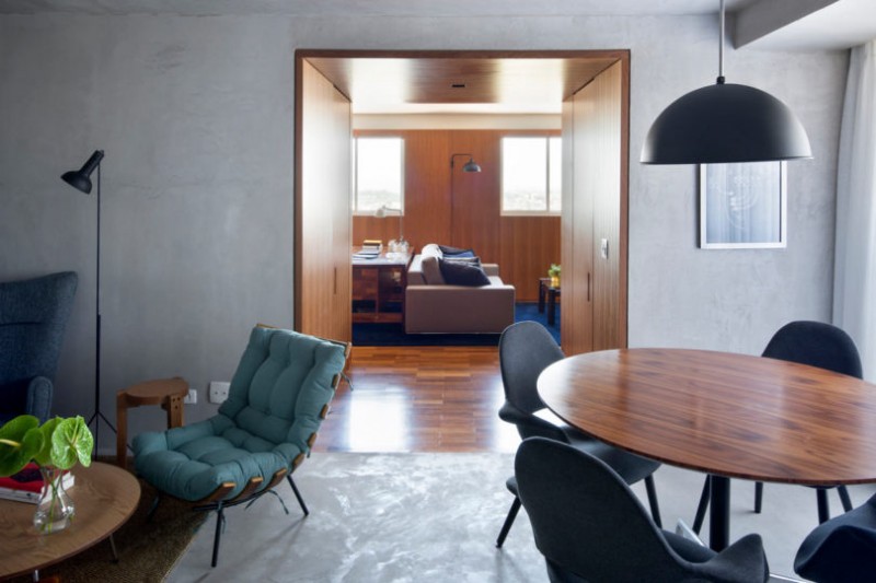 Холостяцкая квартира, расположенная в Куритибе, Бразилия Холостяцкая квартира, расположенная в Куритибе, Бразилия