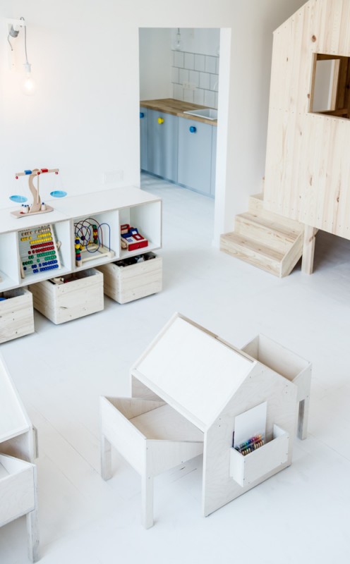 Игровая комната в частном детском саду в Вильнюсе