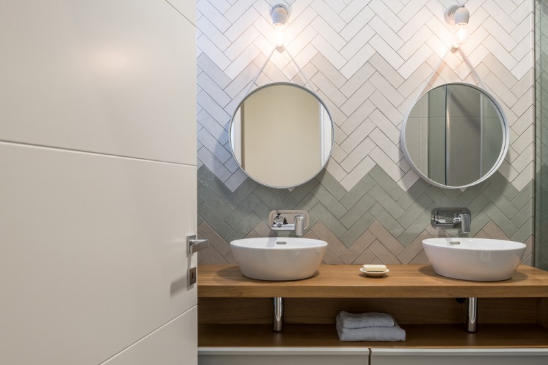 Интерьер апартаментов с элементами скандинавского стиля в Трикала, Греция