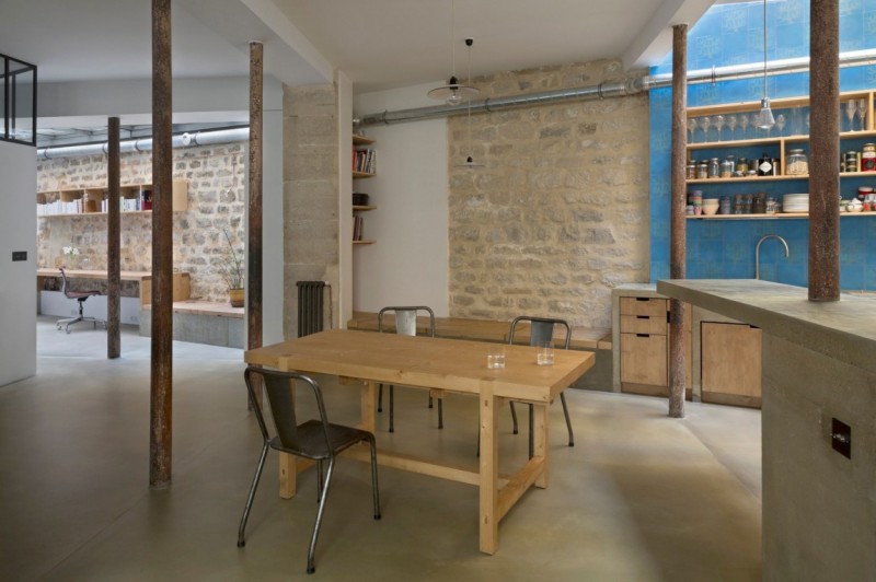 Интерьер лофта в Париже Интерьер лофта в Париже