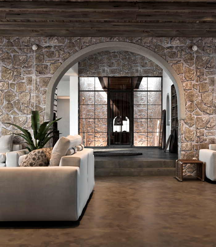 Интерьер уютной виллы