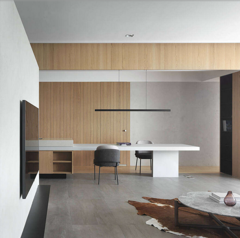 Лаконичный интерьер апартаментов в Тайбэе Лаконичный интерьер апартаментов в Тайбэе