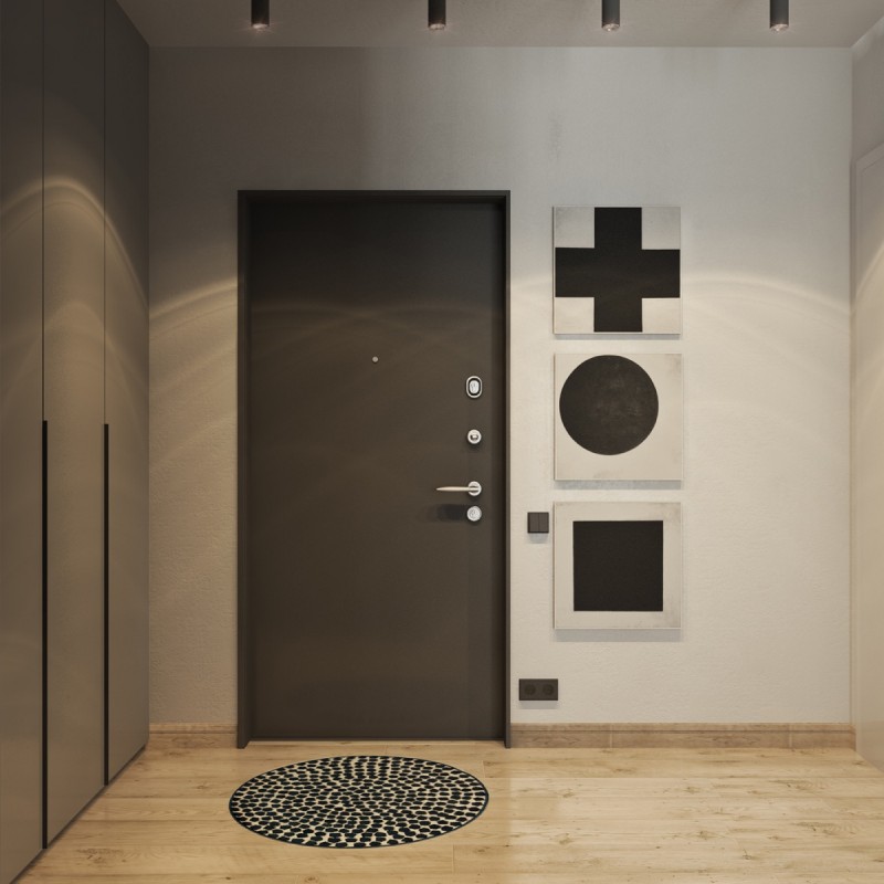 Минималистичная квартира-студия во Львове