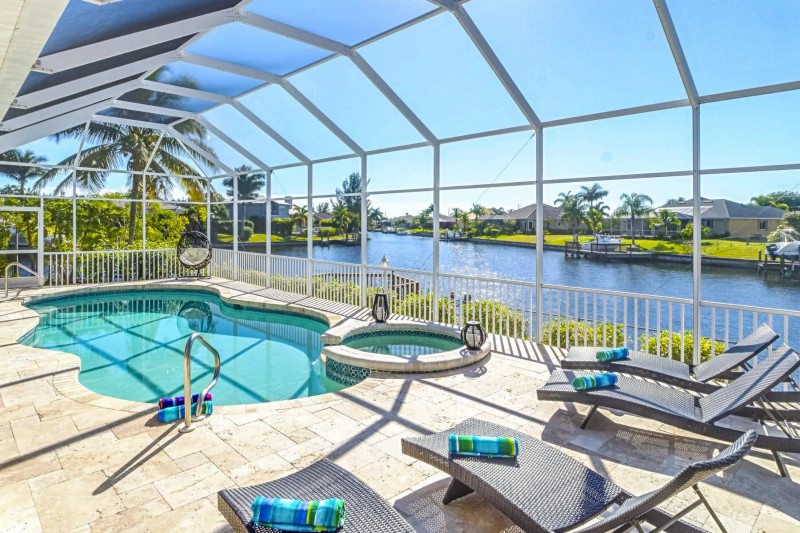 Вилла в Кейп-Корал, Флорида Вилла в Кейп-Корал, Флорида