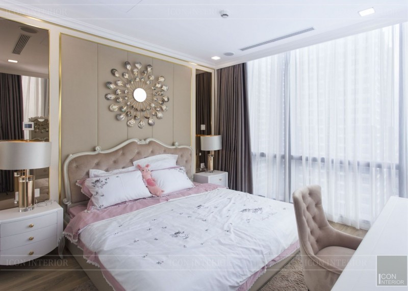 Дизайн интерьера квартиры в Хошимине в неоклассическом стиле