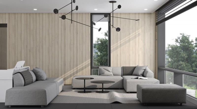 Дизайн-проект апартаментов в стиле "минимализм"