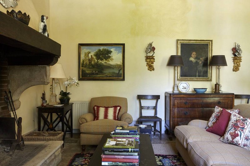 Дом декоратора Colefax Имоджен Тейлор в средневековой бургундской деревне