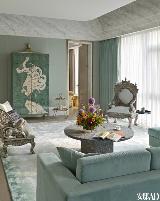 Дом дизайнера ювелирных изделий Ван Баобао, сотрудничающей с брендом Christian Dior, в Пекине