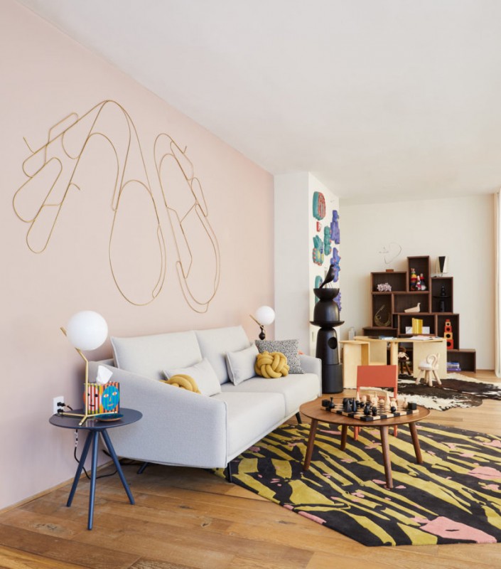 Инсталляция, разработанная в рамках Reach and kinder MODERN в Нью-Йорке под названием «Игривый дом»