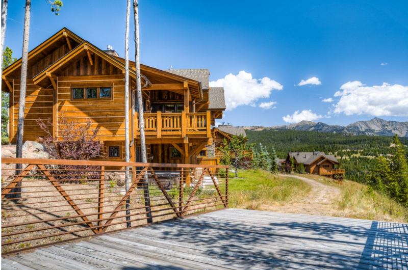 Интерьер шале в Монтане