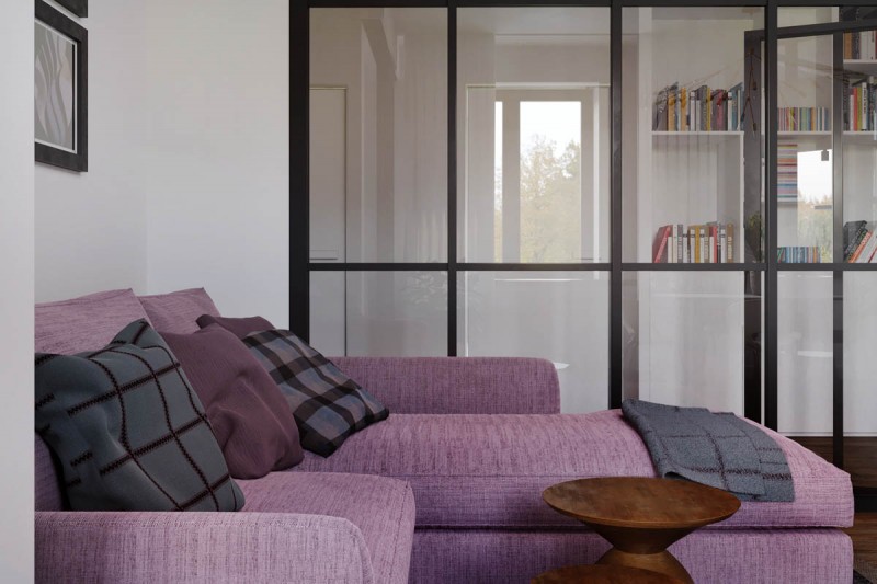 Интерьер удобной комфортной квартиры