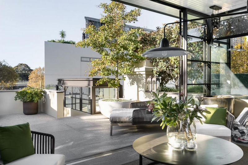 Квартира на крыше возле Сиднейского оперного театра