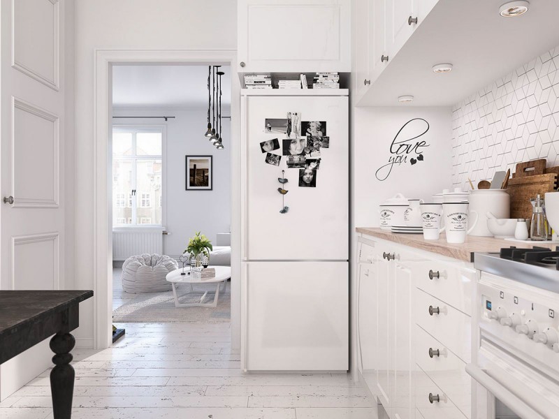 Квартира в скандинавском стиле Квартира в скандинавском стиле