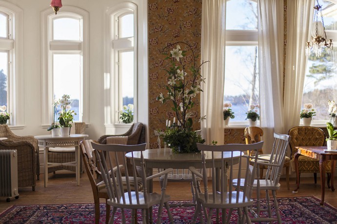 Небольшой отель Villa Björkudden в Швеции