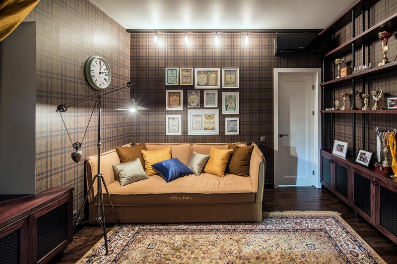 Необычные элементы декора и система освещения в загородном доме Необычные элементы декора и система освещения в загородном доме