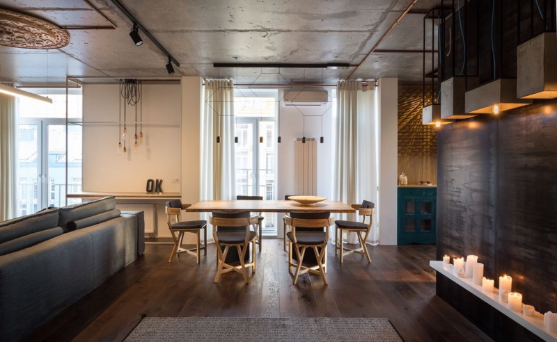 Двухкомнатная квартира с непринужденной романтической атмосферой