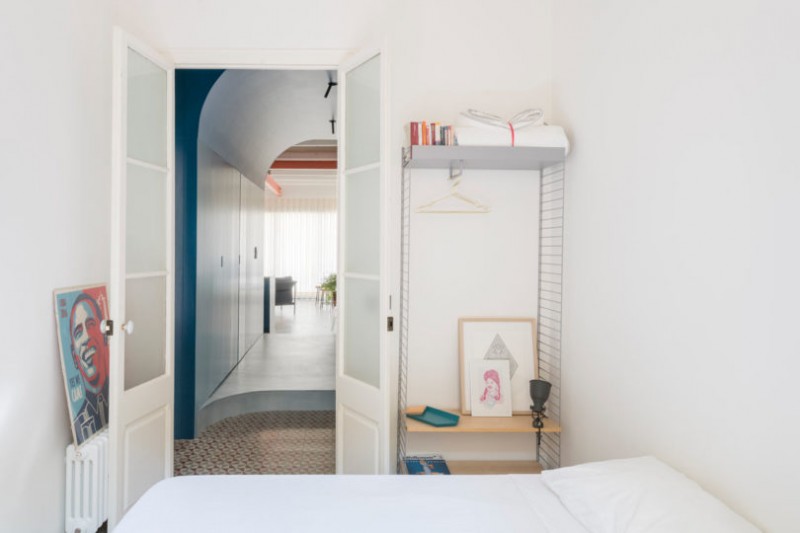 Интерьер апартаментов в здании 1914 года постройки в Барселоне