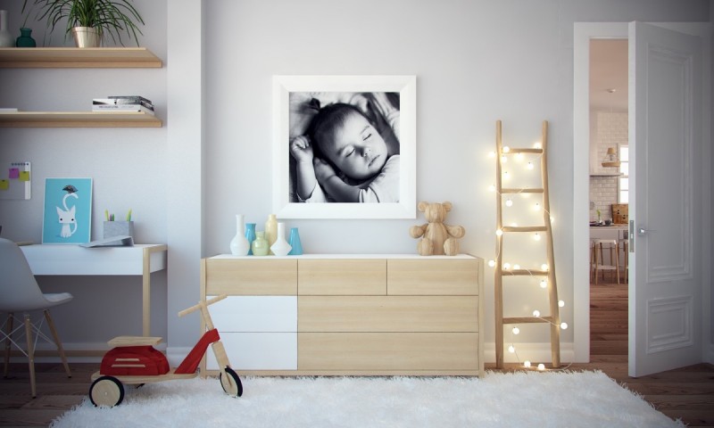 Интерьер просторных уютных апартаментов в Мадриде