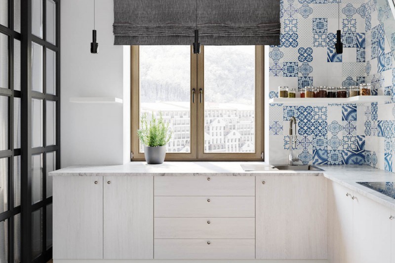 Интерьер удобной комфортной квартиры